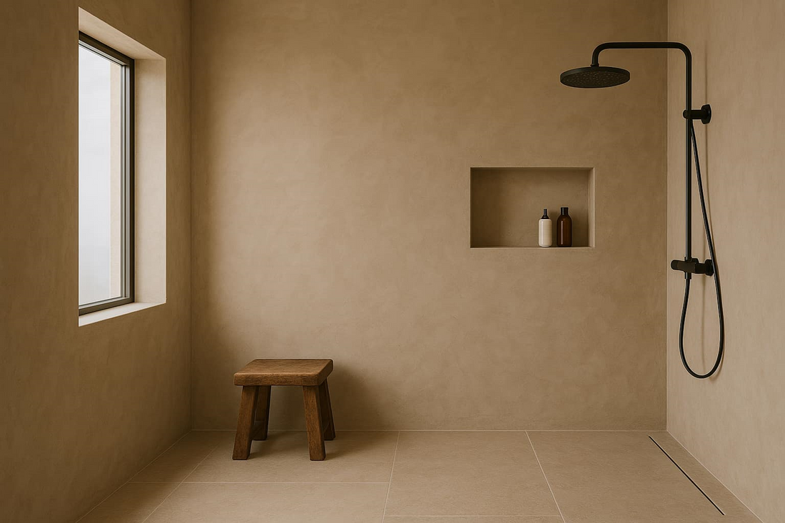 Différence entre le béton ciré (micro ciment) et l'enduit à la chaux