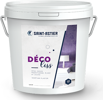 Enduit à la chaux fin de finition - Murs et plafond - Limeplaster - DÉCOLISS®