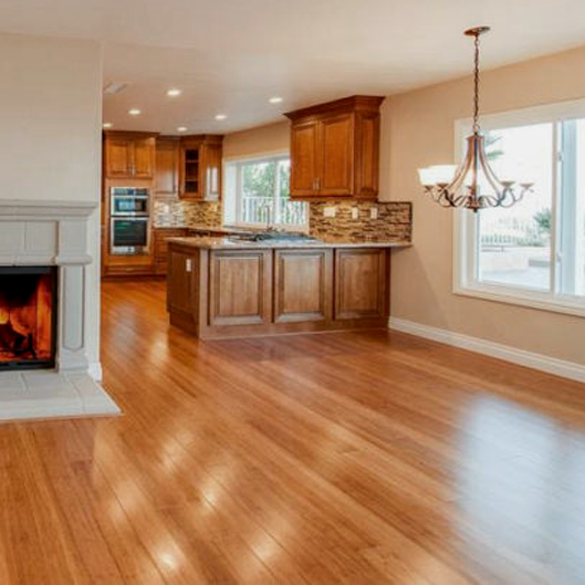 Fossilized® Solid Bamboo Flooring - Natural Color
