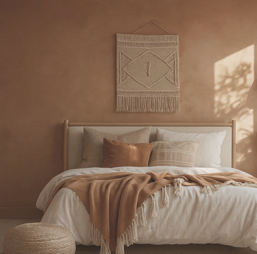Ecological and natural lime paint with textured effect for decorative walls - Siena by Graphenstone