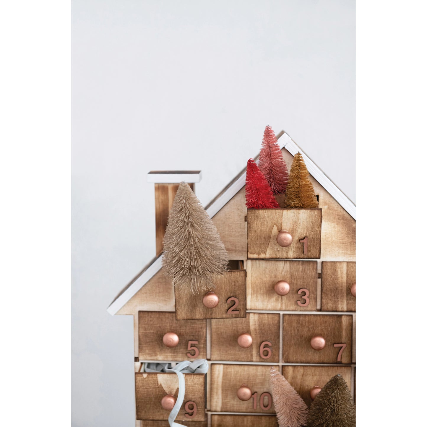 Ecological Advent calendar wooden house - Montreal
