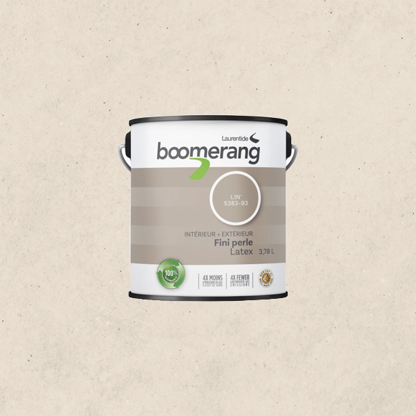 peinture-interieure-ecoresponsable-Boomerang, recyclee-produit-Quebec