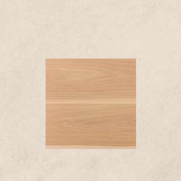 Plancher de bois hickory - planche large 8'' - brun clair avec des reflets d'aubier, traçable, écoresponsable, certifié - Kavala
