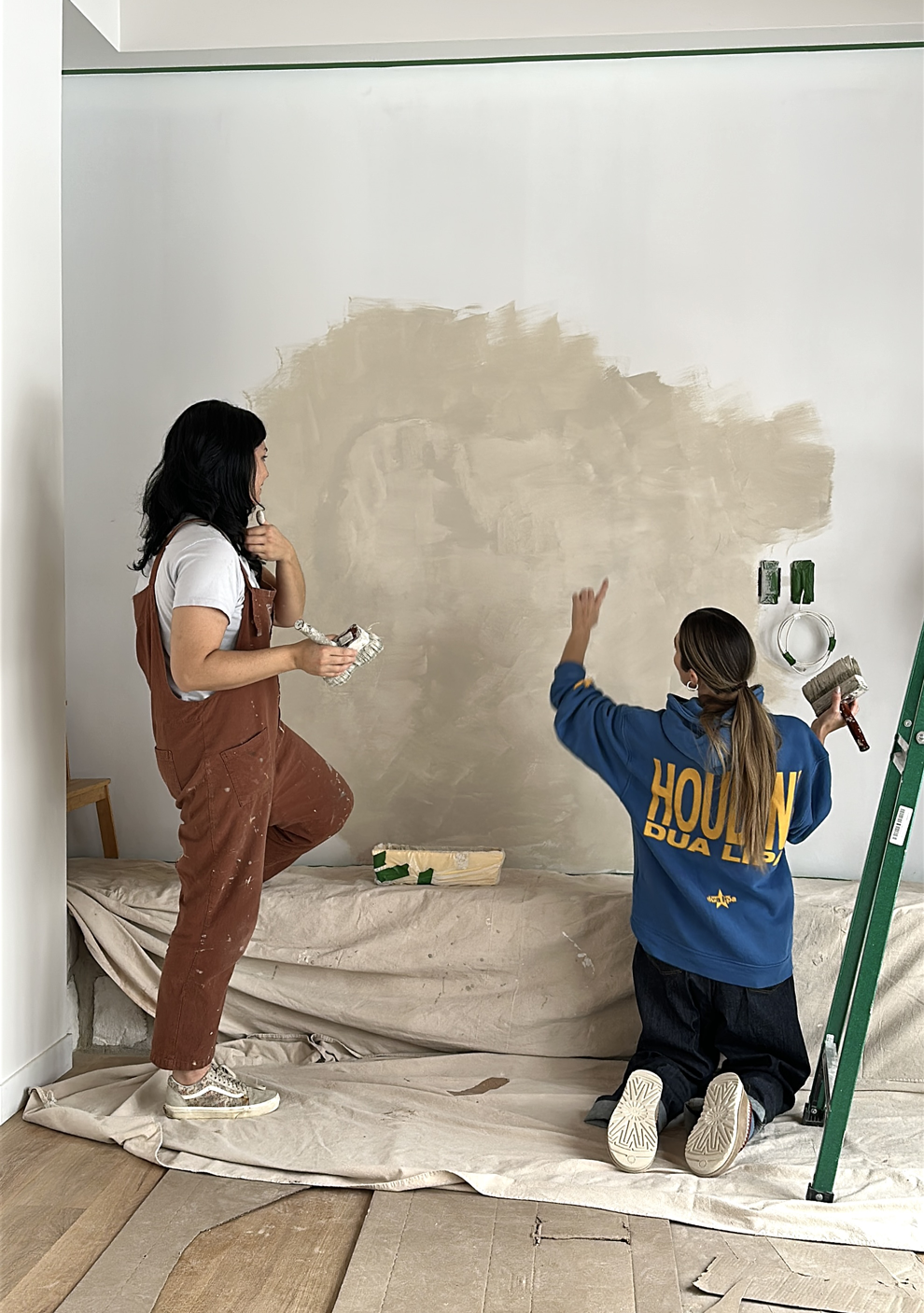 Peinture à la chaux | Télévision avec Maripier Morin | Notre passage à l'émission