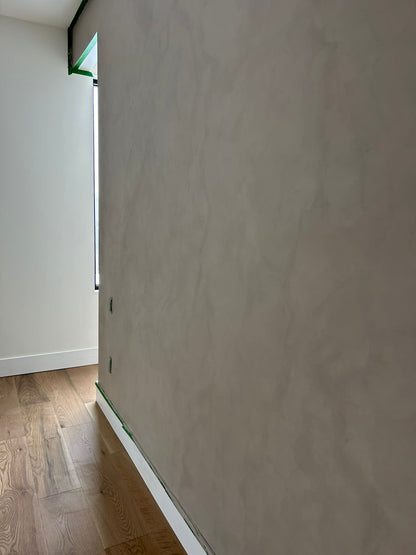 Ecological and natural lime paint with textured effect for decorative walls - Siena by Graphenstone