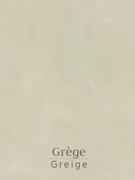 Peinture minérale à la chaux pour badigeons  -Couleur Grège