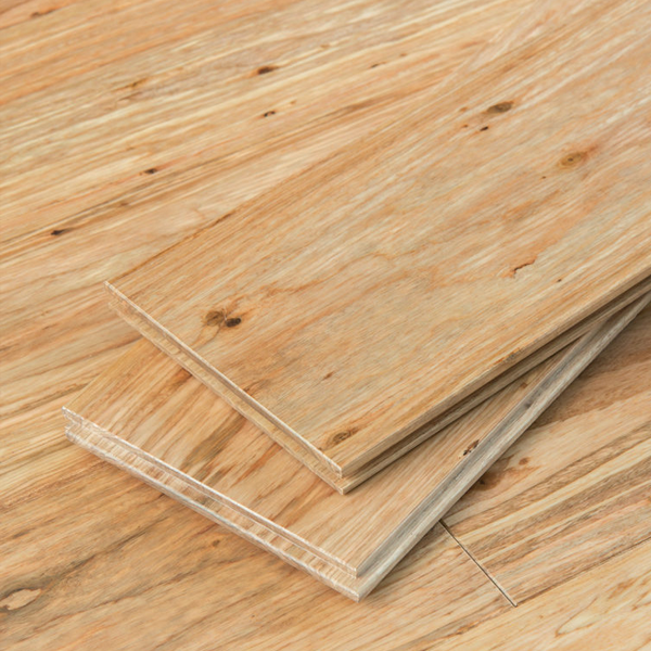Plancher de bois solide d’Eucalyptus Fossilisé® - Naturel