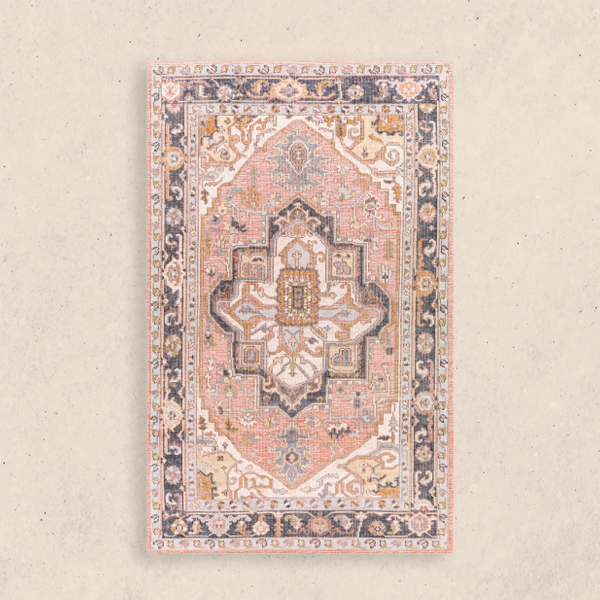 tapis-persan-rose-gris-decoratif-ecologique