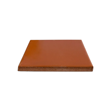 4" X 4" Square Terracotta Tile in 100% Natural Terracotta Clay, for Floor Tile - Whiskey