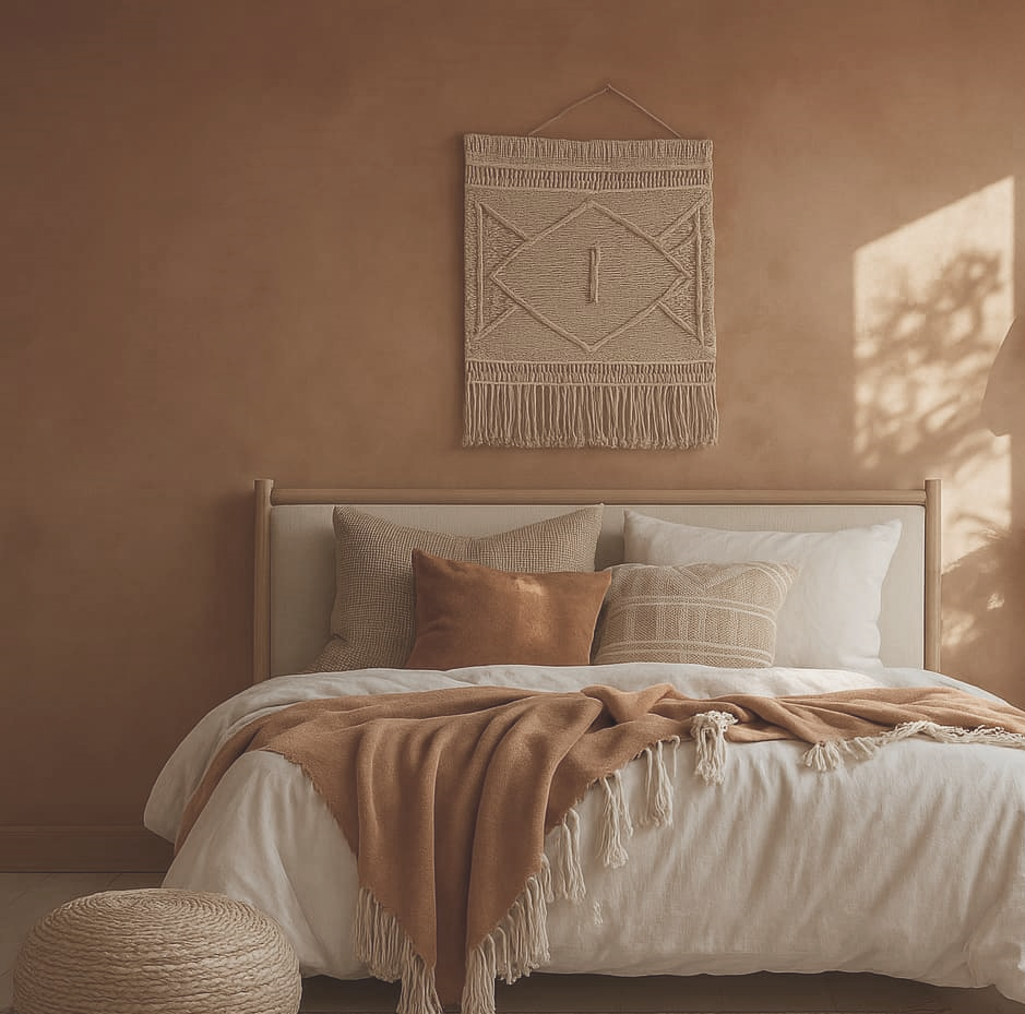 Ecological and natural lime paint with textured effect for decorative walls - Siena by Graphenstone