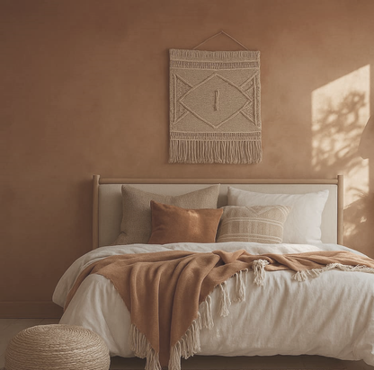 Ecological and natural lime paint with textured effect for decorative walls - Siena by Graphenstone
