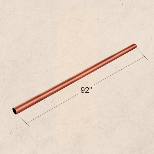 92″ Steel Copper Tubing - 1-1/16" Diameter - Tinktube