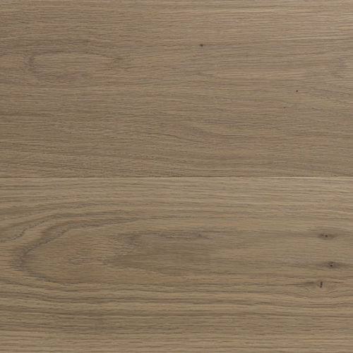 White oak wood flooring - 8'' wide plank - elegant brown tones, traceable, eco-responsible, certified - Provence