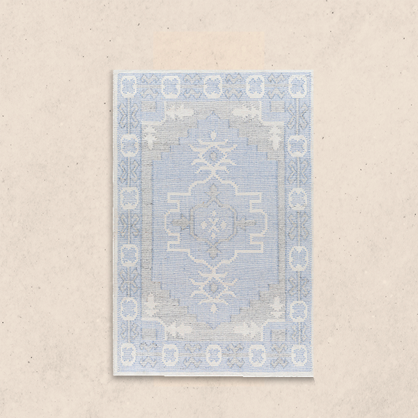 tapis-bleu-motif-interieur-decoratif