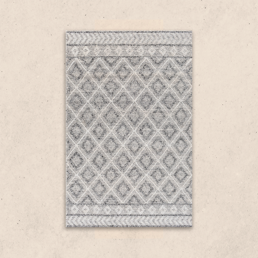 tapis-gris-motif-geometrique