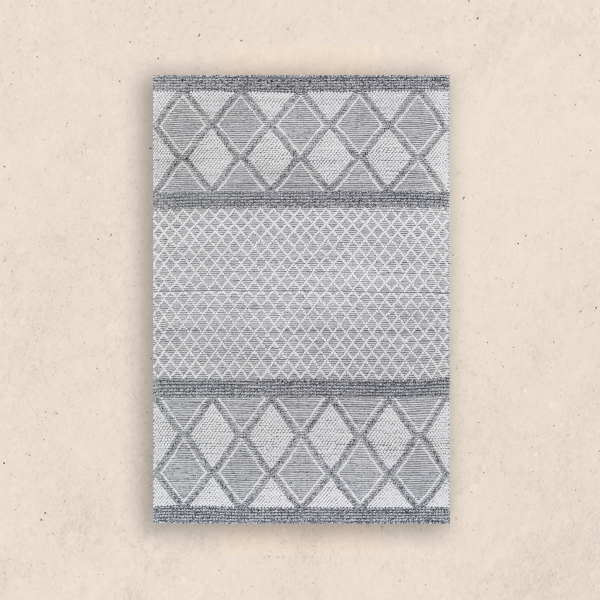 tapis-ecologique-gris-blanc-motif