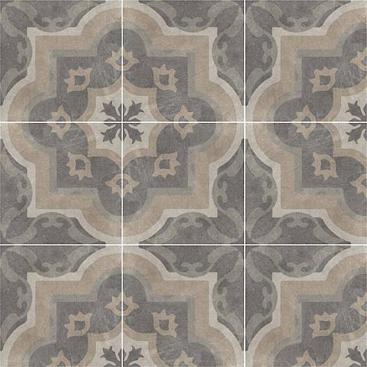 LEED Ecologically Certified Patterned Porcelain Tile - 8 X 8 - Classic #3