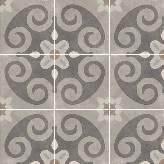 LEED Ecologically Certified Patterned Porcelain Tile - 8 X 8 - Classic #5