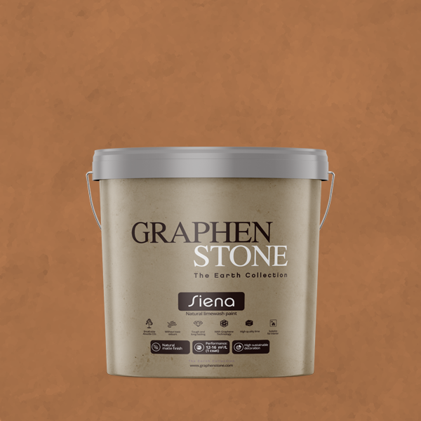 Peinture minérale à la chaux effet à badigeons (limewash paint