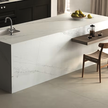 Eco-friendly quartz countertop with recycled materials - Ethereal Dusk